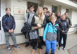 Gäste aus Tschechien an der Realschule am Judenstein